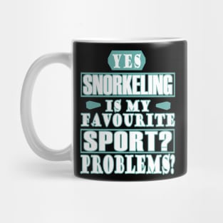 Snorkeling boys men beach holiday sea Mug